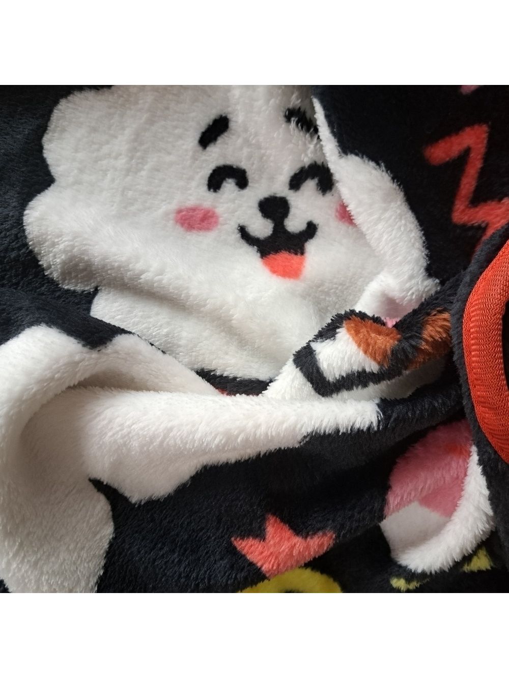 BT21 K pop band Anime characters soft fleece throw blanket JAY FRANCO oeko tex - Picture 7 of 9